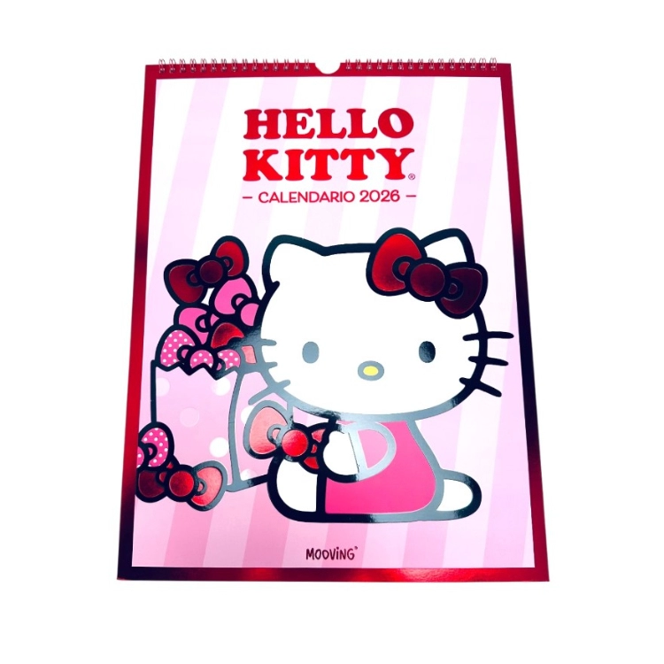 Calendario Mooving 2026 Hello Kitty 30x40 Art.1419165